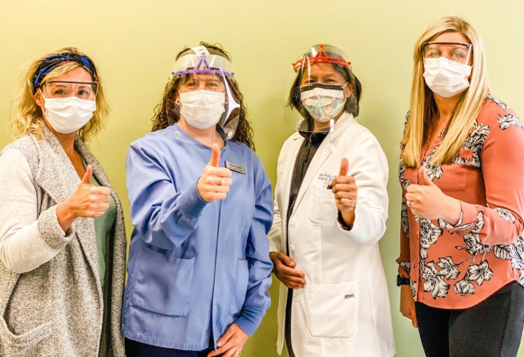 Facemasks at Salmon Creek Plastic Surgery